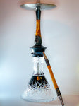 Union Hookah Sleek Hybrid Black and Gold