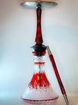 Union Hookah Sleek Acryl Red