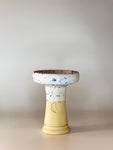 Lets Smoke Shaft Glaze White and Blue