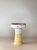 Lets Smoke Shaft Glaze White and Blue