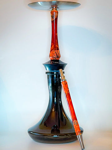 Union Hookah Sleek Hybrid Orange- Amber